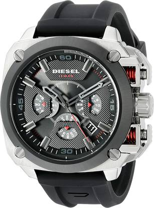 goldentomb Screen Guard for Diesel Men s DZ7356 BAMF Analog Display Quartz Black Watch