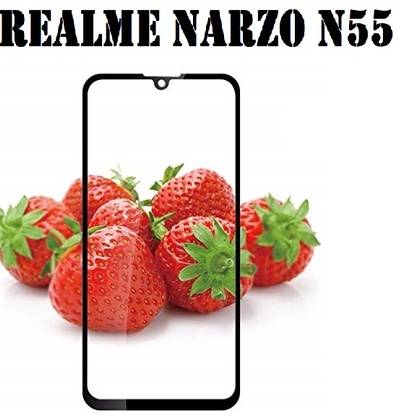 LIKEDESIGN Tempered Glass Guard for realme Narzo N55, Narzo N55