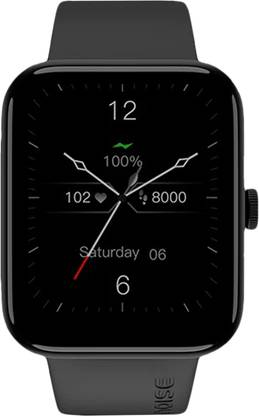HEPOCH Screen Guard for Noise ColorFit Pulse Go Buzz Smartwatch with Bluetooth Calling (42.92mm LCD Display, IP68 Water Resistant, Jet Black Strap)