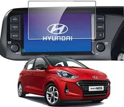 Grip Gaurd Impossible Screen Guard for Hyundai Grand i10 nios Car's Infotainment System, GPS System [1]