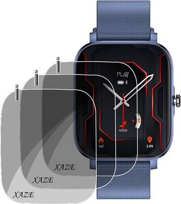 XAZE Screen Guard for Play Playfit Champ 2 Smartwatch