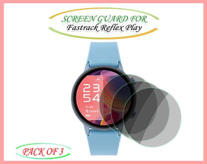 DLWAX Screen Guard for Fastrack Reflex Play Plus SMART WATCH