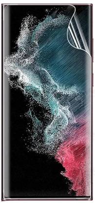 SwapME Screen Guard for Glossy Hydrogel Film [NOT Glass] Screen Protector for Samsung Galaxy S24 Ultra With Installation Kit & Edge to Edge Full Screen Coverage (Clear)