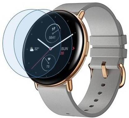 NAYO ELITE Screen Guard for Amazfit Zepp E Stylish Smart Watch-Moon Grey