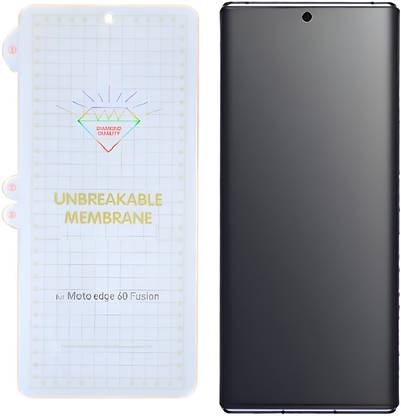 RTN TRADERS Screen Guard for Motorola Moto Edge 60 Fusion 5G Glossy Flexible Screen Protector Guard Membrane