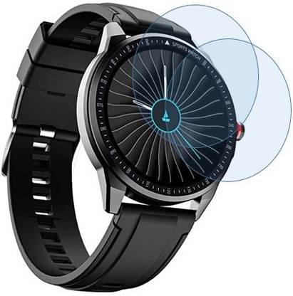 NAYO ELITE Screen Guard for SG888-boAt Flash Edition Smart Watch (Black)