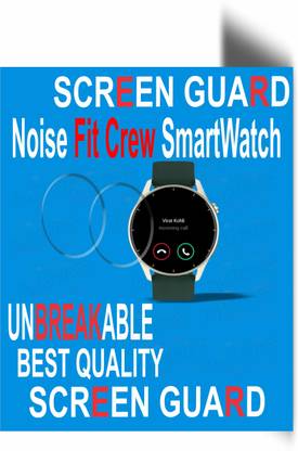 TAJ EXPRESSS Screen Guard for NoiseFit Crew Smartwatch 2 QK001.014.30