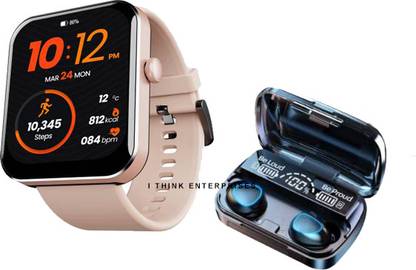 Neza Amrin Tempered Glass Guard for boAt Wave Flex Connect with 1.83" HD Display,Bluetooth Calling & Premium Metal Design Smartwatch-(3790.43