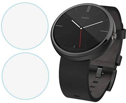 CUBES Screen Guard for Motorola Moto 360 (1st Gen) | 1.56 Inch | Soft and Flexible | Touch Sensitive | Unbreakable | Ultra Thin High Grade TPU Film ( Not a Tempered Glass )