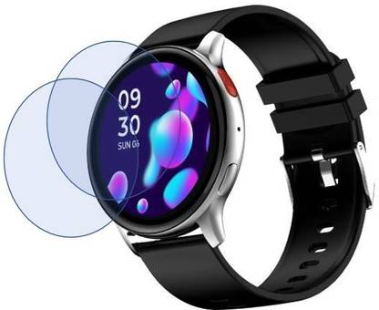 DEACON Screen Guard for SG080-Fire-Boltt Eclipse AMOLED Smartwatch (Matte Black)