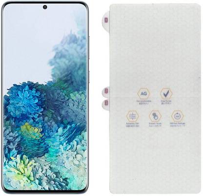 ONCRAVES Screen Guard for Samsung Galaxy S20 Plus | Front Glossy Unbreakable Membrane.