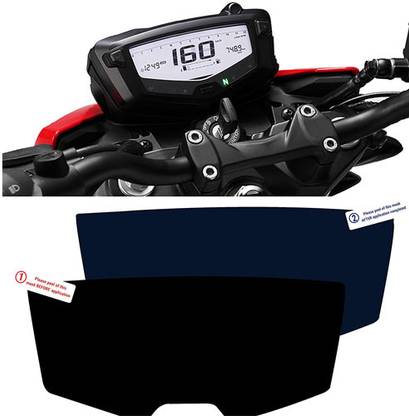 WONTONS Screen Guard for ik99-TVS Apache RTR 180 2023