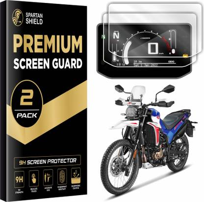 spartan shield Screen Guard for HERO XPULSE 210 - Top Model 2025 | TFT Digital Display Speedometer Protector || Water Resistant || Xpulse210 Bike 9H Instrument Cluster Accessory [Not Tempered Glass]