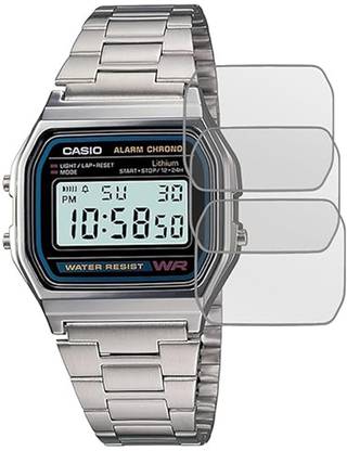 GPTECK Screen Guard for Casio Vintage Watch-A-158WA-1Q | Ultrathin 0.125mm 9H anti shock flexible Watch screen Guard