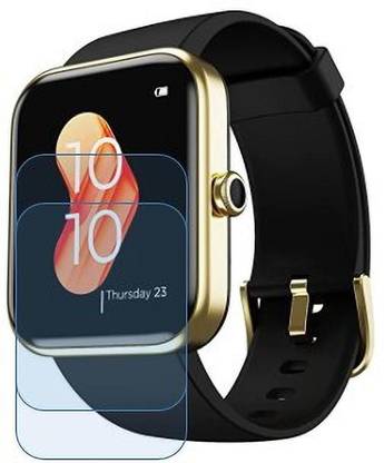 NAYO ELITE Screen Guard for boAt Xtend Smartwatch(Pitch Black)