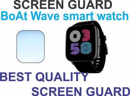 Drakmoon Screen Guard for boAt Wave Elite with 1.69 HD Display, 700+ Active Modes and ASAP Charge Smartwatch SK011.01.09 Best Quality screen protector guard smart watch