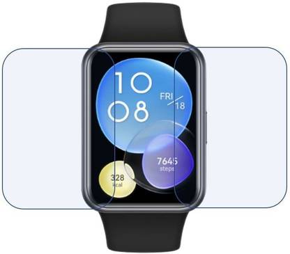 CUBES Screen Guard for Huawei Watch Fit 2 | 1.74 Inch | Soft and Flexible | Touch Sensitive | Unbreakable | Ultra Thin | Edge To Edge TPU Film ( Not a Tempered Glass )