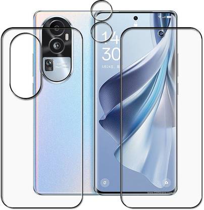 tombik Front and Back Screen Guard for UI6-Oppo Reno10 Pro -FB-LENS
