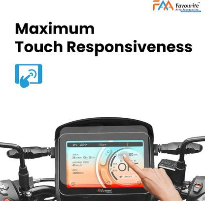 FAVOURITE AUTO ACCESSORIES Screen Guard for Vida V1 (Glossy Screen Guard)