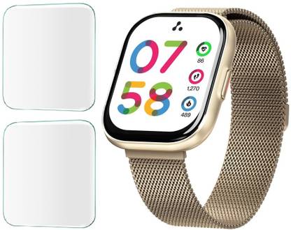 CUBES Screen Guard for Ambrane Fyre 2.04 Inch Smart Watch, | Soft and Flexible | Touch Sensitive | Unbreakable | Ultra Thin High Grade Hydrogel TPU Film (Not a Glass Tempered)