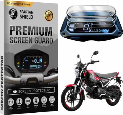 spartan shield Screen Guard for FREEDOM 125 || Anti Scratch || Water Resistant || HD Clear Vision || Instrument Console Protector 2024 [Not Tempered Glass]