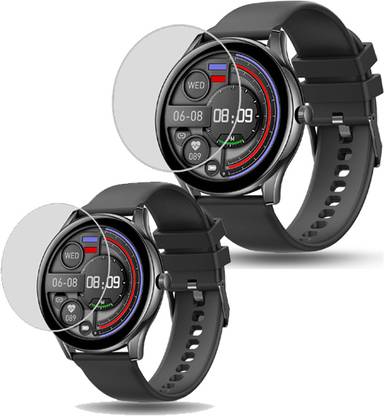 Janx Screen Guard for pebble Cosmos Bold 1.39'' Display Smartwatch