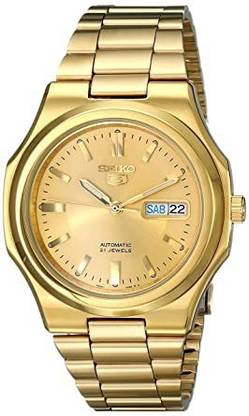 LIGHTWINGS Screen Guard for Seiko Analog Gold Dial Men s Watch-SNKK52