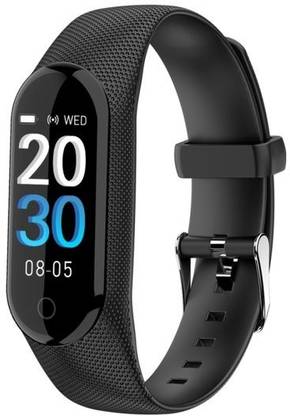 LIGHTWINGS Screen Guard for IK08 Black Frame IPS Screen Waterproof Smart Watch Smart Bracelet, Support Bluetooth V4.0