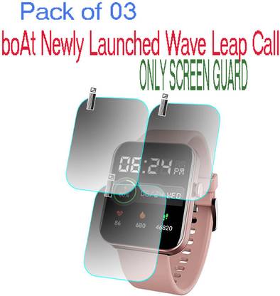 daffin Screen Guard for boAt Wave Leap Call