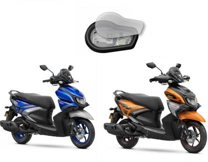 VARIETYANDCAPTURE Screen Guard for Yamaha Ray ZR 125 Without Button Hole (Pack of 2)