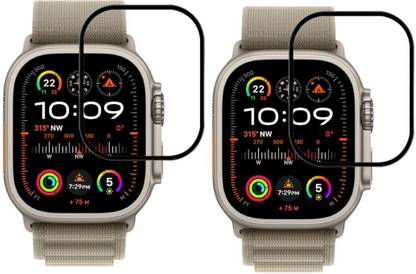 FINCH Edge To Edge Screen Guard for Apple Watch Ultra 2 [49mm] Smartwatch