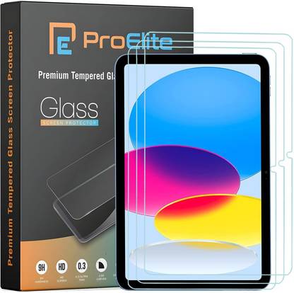 Proelite Screen Guard for Apple iPad (A16) 11th/10th Gen (2025/2022) Premium Tempered Glass Screen Protector