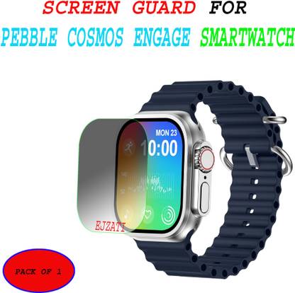 EJZATI Screen Guard for PEBBLE COSMOS ENGAGE SMARTWATCH