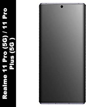 VOLMERE Screen Guard for Realme 11 Pro (5G) , Realme 11 Pro Plus (5G ) Unbreakable Matte Membrane Screen Guard