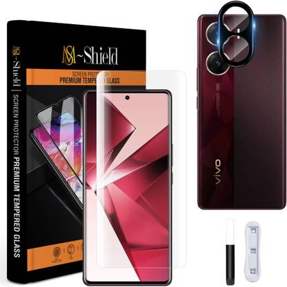 MS-Shield Tempered Glass Guard for Vivo V29e 5G, With Camera Lens Protector