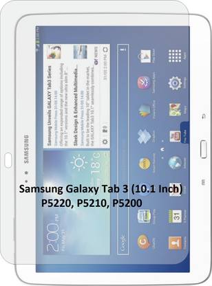 TELTREK Tempered Glass Guard for Samsung Galaxy Tab 3 10.1 Inch (P5220, P5210, P5200)