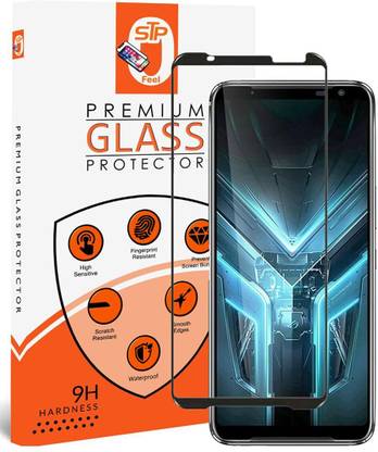 STP Edge To Edge Tempered Glass for Asus ROG Phone 6, ROG 6 Pro, ROG 6D, ROG 6D Ultimte Premium Screen Protector Guard with Easy Installation Kit