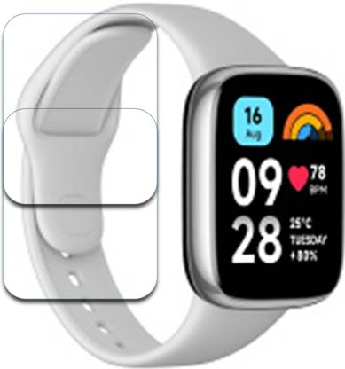 MUTAALI Tempered Glass Guard for Xiaomi Redmi Watch 3 Active smartwatch