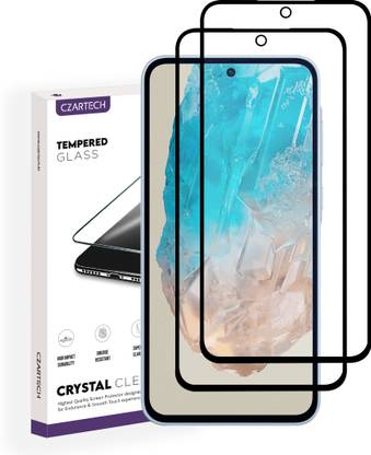 CZARTECH Tempered Glass Guard for Samsung Galaxy M35 5g, A35 5g, A55 5g