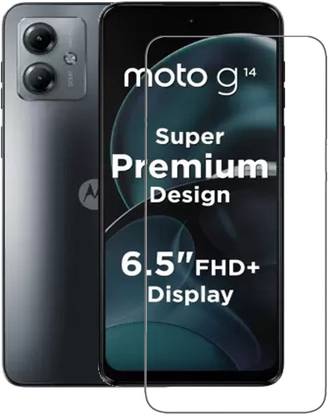 NSTAR Tempered Glass Guard for Motorola G14, Moto G14