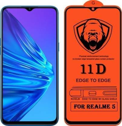 Corning Gorilla Tempered Glass Guard for Realme 5
