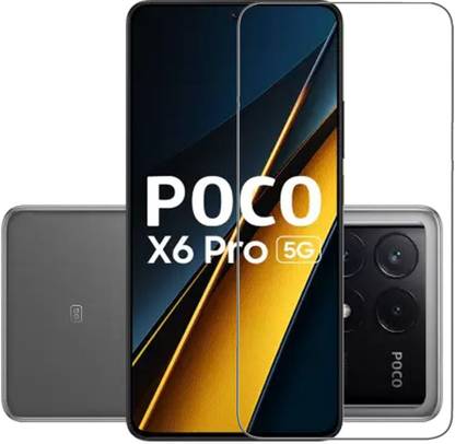 NSTAR Tempered Glass Guard for POCO X6 Pro 5G, POCO X6 Pro
