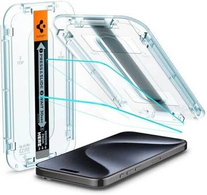Spigen Tempered Glass Guard for iPhone 15 Pro