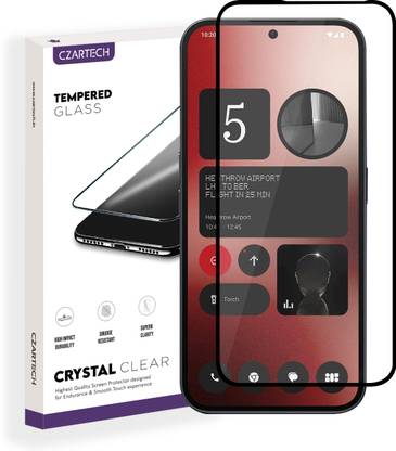 CZARTECH Tempered Glass Guard for Nothing Phone (2a) 5G