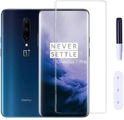 TechWings Tempered Glass Guard for Oneplus 7 Pro, Uv High Quailty Glass