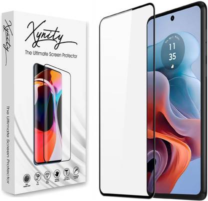 XYNITY Tempered Glass Guard for G45 5G, G34 5G, G73, G45, G34, G73, G34 5G, with Easy Installation Kit