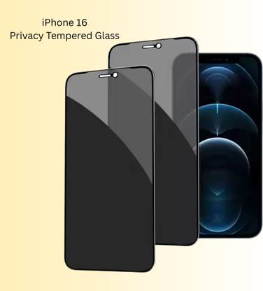 BITWEAVE Tempered Glass Guard for iPhone 16, iPhone 16 Pro