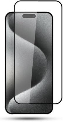 SMART TELECOM Edge To Edge Tempered Glass for Apple iPhone 15 pro max