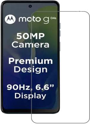 NKCASE Tempered Glass Guard for Motorola G04s, Motorola g04s