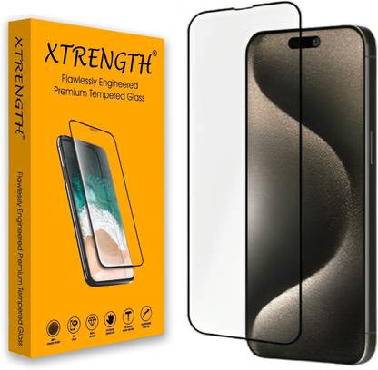 XTRENGTH Tempered Glass Guard for Apple iPhone 16 Plus
